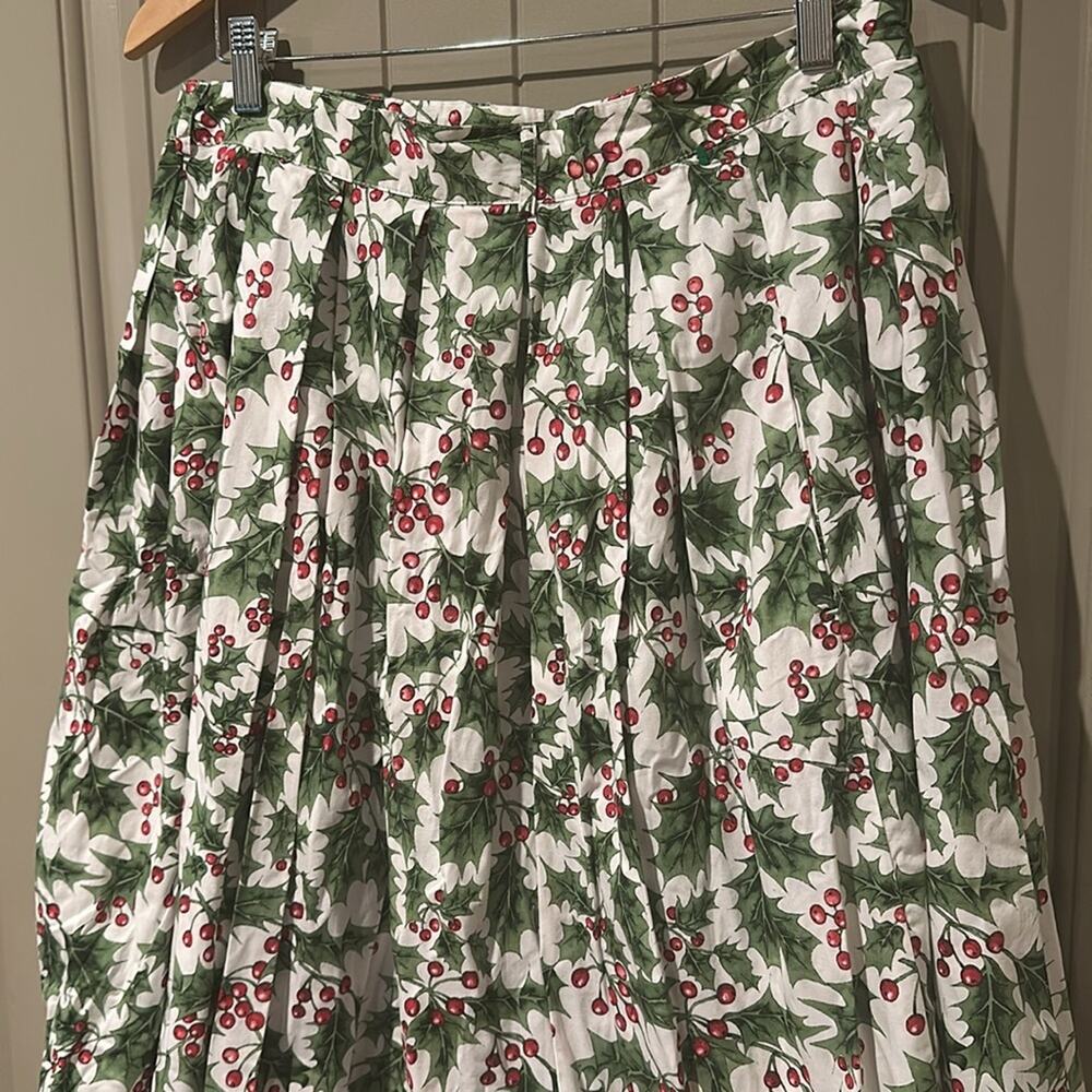 HELL BUNNY Holly Berry Skirt Sz XL - Picture 4 of 12